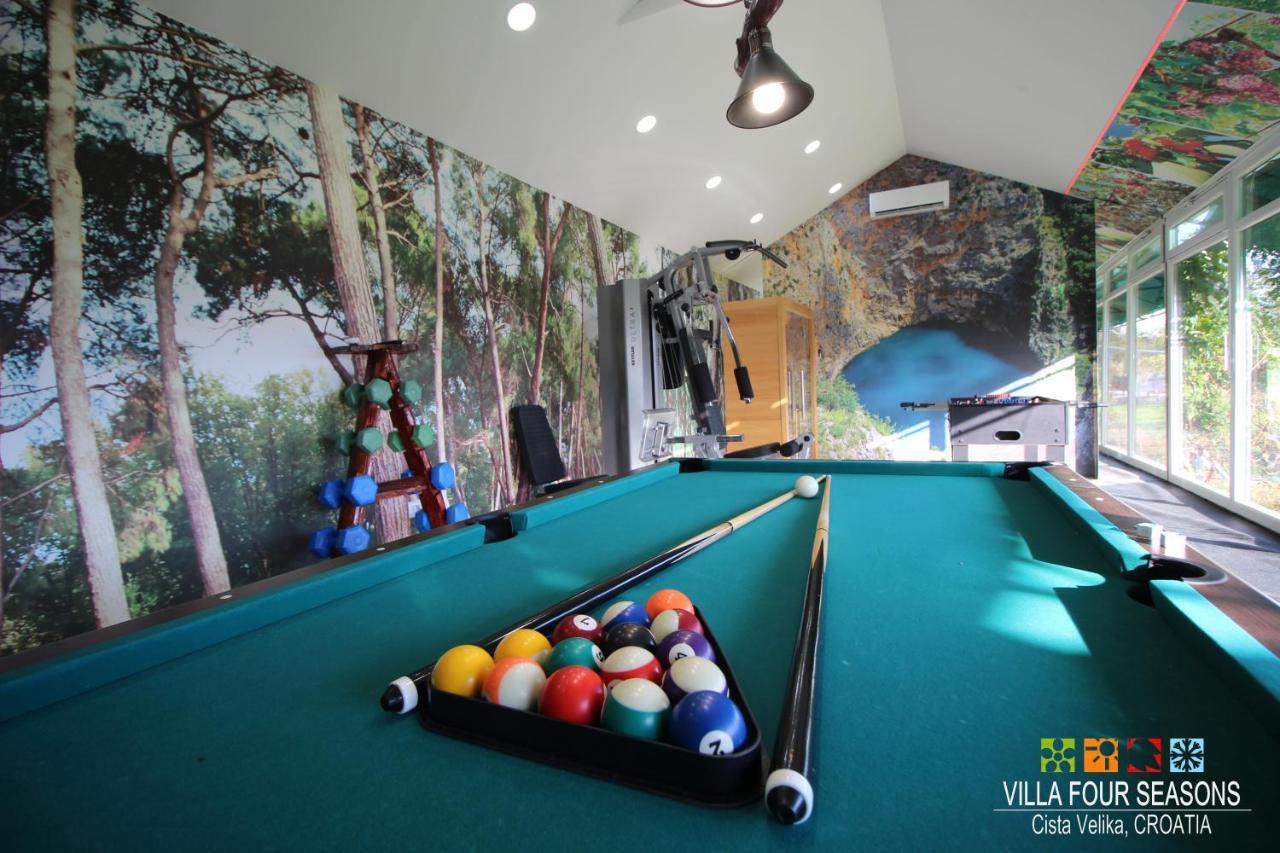 Villa Four Seasons, Heated Pool And 3 En-Suite Bathrooms Velika Cista  Exterior photo