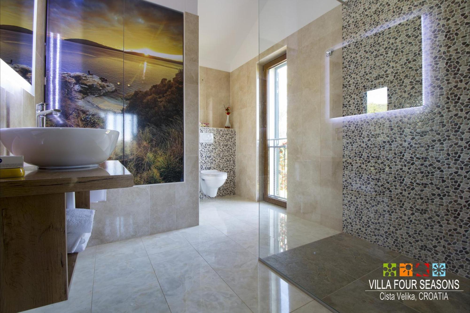 Villa Four Seasons, Heated Pool And 3 En-Suite Bathrooms Velika Cista  Exterior photo