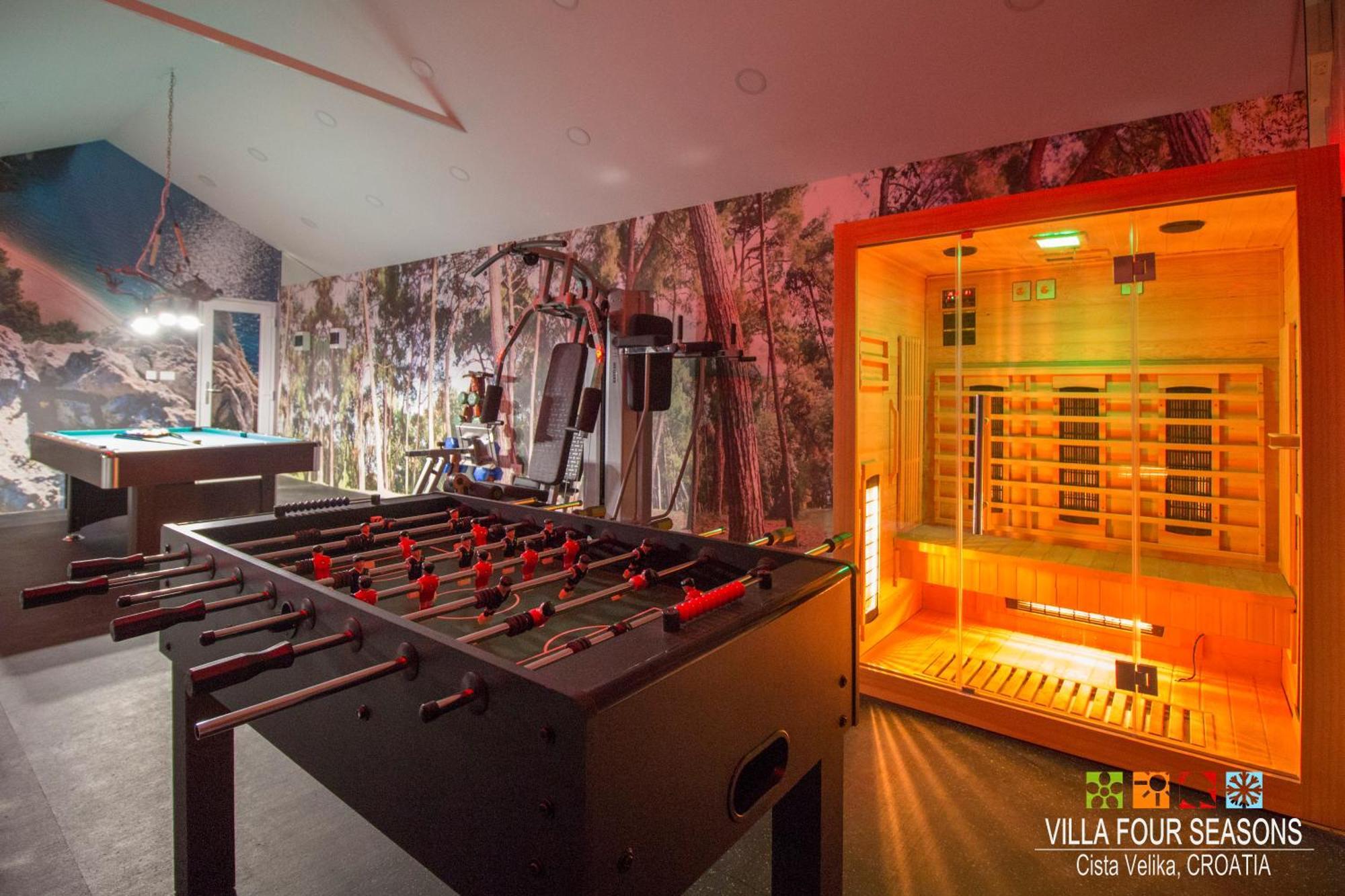 Villa Four Seasons, Heated Pool And 3 En-Suite Bathrooms Velika Cista  Exterior photo